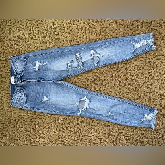 Nature Denim Distressed Jeans - Picture 2 of 3